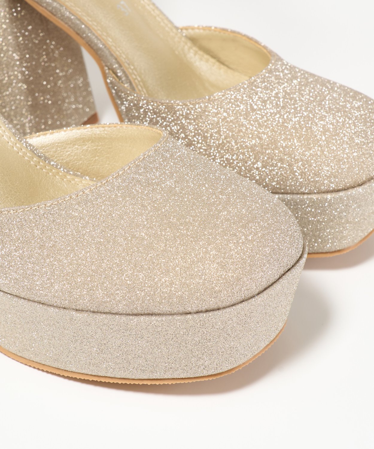 Zapatos plataforma glitter pulsera image number null